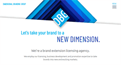 Desktop Screenshot of dimensionalbranding.com